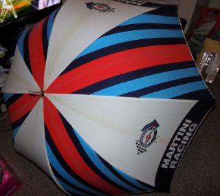 Martini Racing International Club Cotton Umbrella Parasol 70’s 80 