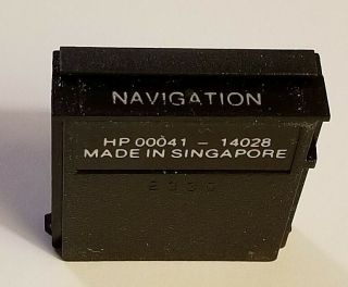 Vintage Hp Navigation Module Fits Hp - 41c Hp - 41cv Hp - 41cx Calculators