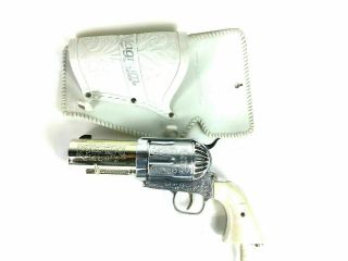 Vintage Magnum Revolver Gun 357 Hairdryer By Jerdon 1980’s Holster Hair Dryer