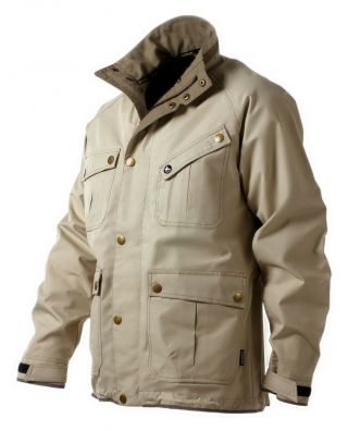 (XL) Ventile - STONE colour - Men’s jacket - detachable hood - by ebbelsen 6