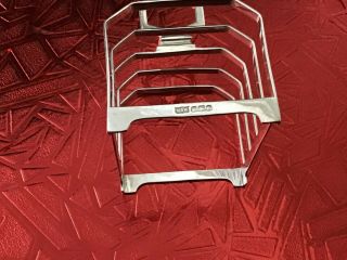 Sterling Silver Toast Rack - Mappin & Webb - Sheffield - 1923 5