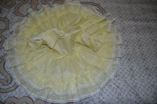 Vintage Martha ' s Miniatures We ' re Fussy Pageant Dress 5