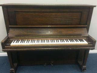 Vintage 1910 Steinway & Sons Vertegrand Upright Piano - Plays Well