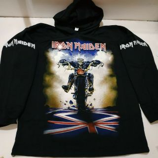 Vintage Iron Maiden 90s Hoodie Shirt