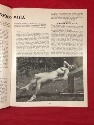 Vtg Sunbathing Mag 1956 Bettie Page Risque Girlie Pinup Cover By Bunny Yeager 6