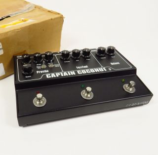 Rare Foxrox Electronics Captain Coconut 2 Germanium Fuzz Guitar Effects Pedal