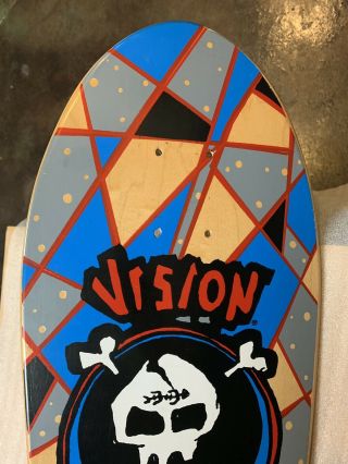 1988 Vintage Vision Shredder 2 Team Skateboard 6