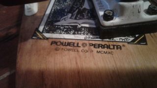 Vintage 1990 Powell Peralta Per Welinder Nordic Sperm Complete Skateboard 6