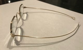 Antique Solid 14K Gold Frame Eye Glasses Spectacles 7