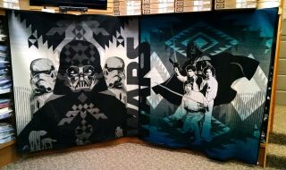 Star Wars Pendleton Blankets 4 Piece Limited Edition Set Rare Hope Jedi Wool 7