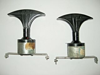 Vintage matched pair Tesla ART 481 AlNiCo Horn Tweeters 2