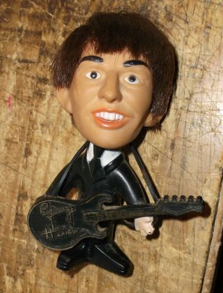 Vintage 1964 Remco Beatle George Harrison Beatles Doll