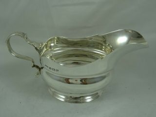 Quality Solid Silver Sauce Boat,  1939,  199gm