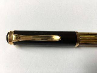 Pelikan 400 Fountain Pen Vintage Tortoiseshell Brown 14K (585) Gold Nib OB - Size 2