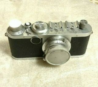 Leica Ic Model 1 (c) E.  Leitz Wetzlar D.  R.  P.  Germany Vintage 35mm Camera,  3,  5cm 2