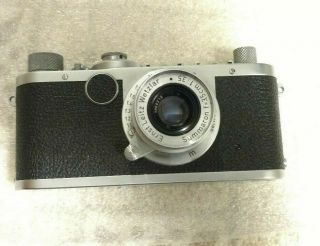 Leica Ic Model 1 (c) E.  Leitz Wetzlar D.  R.  P.  Germany Vintage 35mm Camera,  3,  5cm 3