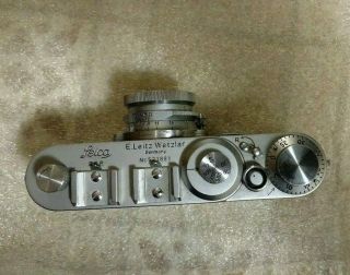 Leica Ic Model 1 (c) E.  Leitz Wetzlar D.  R.  P.  Germany Vintage 35mm Camera,  3,  5cm 4