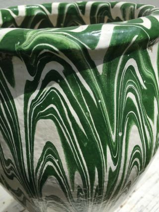 Vintage Roadside Ozark Tourist Pottery Planter Vase 9 3/4 Inches 4