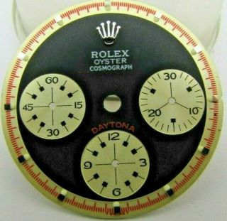 Vintage Rolex Daytona Paul Newman Refinished Dial For 6239 6241 6263 6265