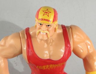 Hasbro Wwf Hulk Hogan Red Shirt Mail In Near Never Played With Very Rare