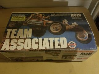 Vintage Team Associated Rc10 Gold Tub Buggy Very Rare Parts