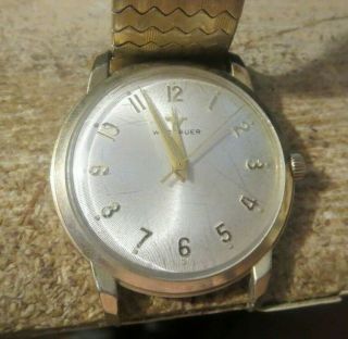 Vintage Wittnauer Automatic 17 Jewel 10k Gold Filled Men 