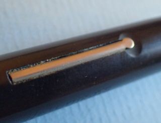 VINTAGE WATERMAN 52? (ENGLAND) BLACK C.  1940 - SERVICED /WORKING 4