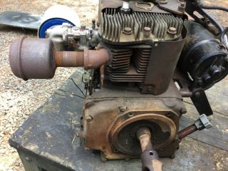 Vintage Wisconsin S14D Single Cylinder Engine Bolens Husky 1476 5