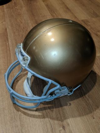 Notre Dame Game Football Helmet Rare Old Vintage Gold 1990s Early 2000s
