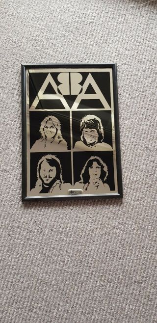 Abba Rare Retro Mirror Wow Look