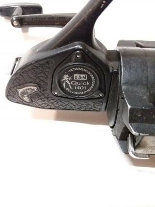 Dam Quick 1401 High end spinning reel Made in West Germany 4