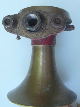 Vintage Brass / Cast Iron Airchime - Air Horn made in Burnaby BC Canada 5