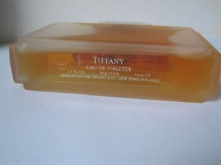 1.  7 oz Tiffany Eau De Toilette Tiffany & Co.  50 ml Vintage Perfume 7