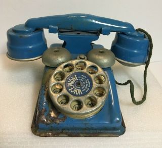 Antique Vtg Voice Phone The Gong Bell Co.  Child 