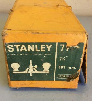 Vintage Stanley No.  71 Router Plan W/ Box & Cutters Antique Wood Tool 2