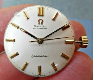 Gents Vintage Omega Seamaster Automatic Watch Movement,  Calibre 561,  Circa 1962