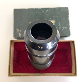 Vintage Or 40mm Telescope 1 1/4” Eyepiece University Optics Japan