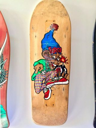 Vintage Og Deal Skateboards Danny Sargent Deck 1991