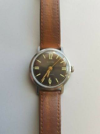 Vintage Soviet Mechanical Watch Vostok Wostok Cal.  2809a,  Ussr Fosfor