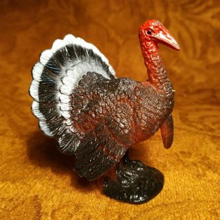 Vintage Rare Rubber Toy - Turkey - 2.  6 In -