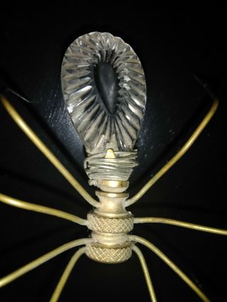 Vintage,  Tramp Art,  Spider,  handmade,  one of a kind piece,  widow spider sculpture 5