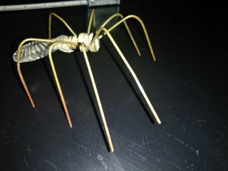Vintage,  Tramp Art,  Spider,  handmade,  one of a kind piece,  widow spider sculpture 6
