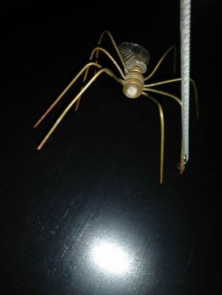 Vintage,  Tramp Art,  Spider,  handmade,  one of a kind piece,  widow spider sculpture 7