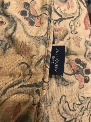 Vintage Ralph Lauren Provence French Country Scroll Full/Queen 5