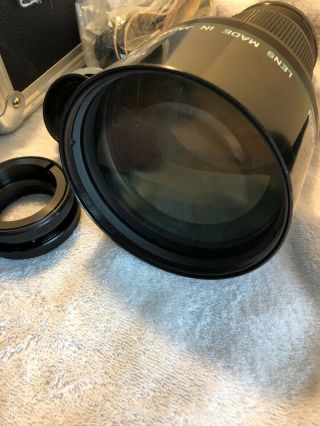 【Rare Top Mint】Canon Like FD 300mm 1.  2.  8 Ssc Fluorite Lens (converted To Pl) 4