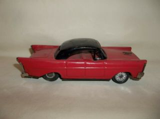 Vintage Red Tin Toy Car Made In Japan For Restoration