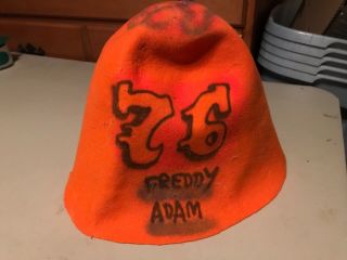 Reading Fairgrounds Vintage Hillbilly Hat 76 Freddy Adam Modified