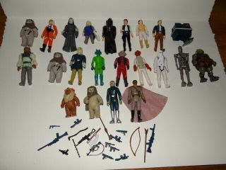 Star Wars Vintage Figures,  Weapons,  Blue Snag. ,  Last 17