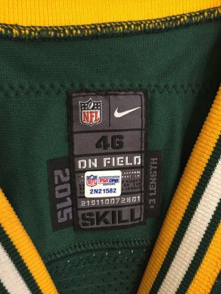 James Starks Green Bay Packers Game Worn Jersey NFL/PSA Unwashed Rare 6