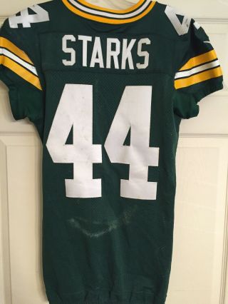 James Starks Green Bay Packers Game Worn Jersey NFL/PSA Unwashed Rare 8